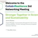 PLANETS @ 3rd Collab4Resilience (C4R) meeting