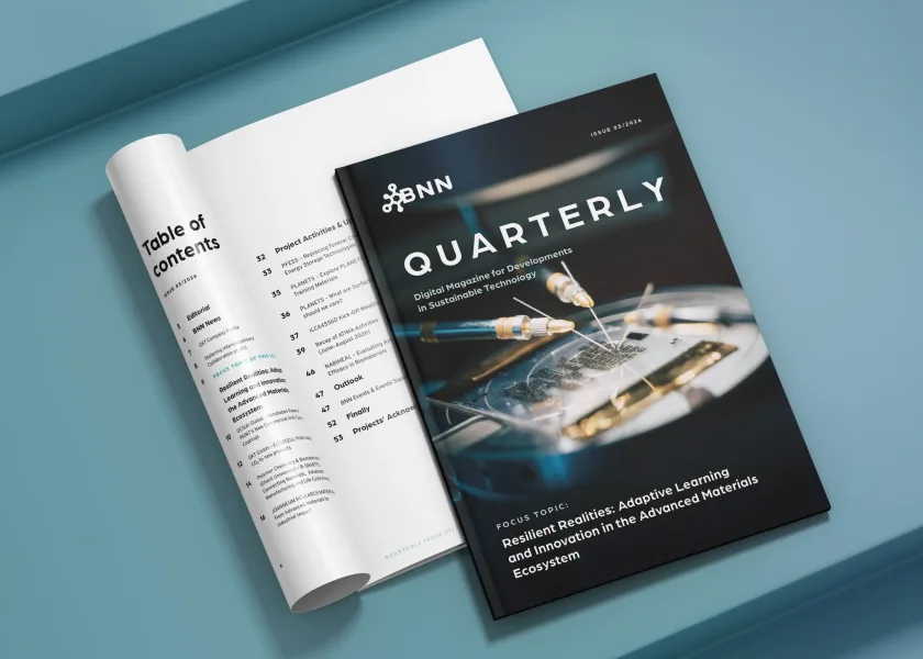 Cover page for the BNN QUARTERLY